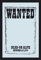 empireposter Fun Wanted - Bedruckter Spiegel mit Kunststoff Rahmen in Holzoptik, Kult-Spiegel - Grösse 20x30 cm