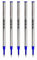 Rollerball Kugelschreiber-Minen, Blau Tinte (5er Pack). Diese Minen sind kompatibel mit den meisten nachfüllbar Rollerball Stifte