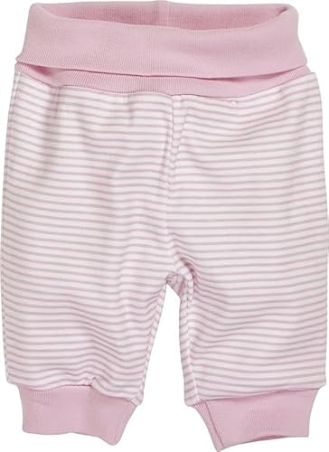 Playshoes Unisex Kinder Baby-Pumphose Sweat-Hose Jogginghose, Rosa Ringel,56