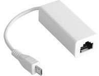 Microconnect USBMICROETHB - networking cards (White, Wired, 10/100BaseT(X), Micro-USB, IEEE 802.3, IEEE 802.3u, IEEE 802.3x, Ethernet)