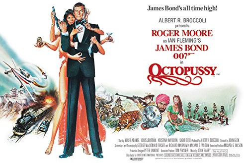 James Bond 40 x 50 cm, Leinwanddruck, Mehrfarbig