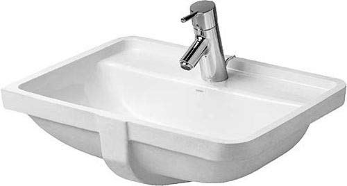 Duravit Starck 3 Einbauwaschtisch Weiß Hochglanz 525mm