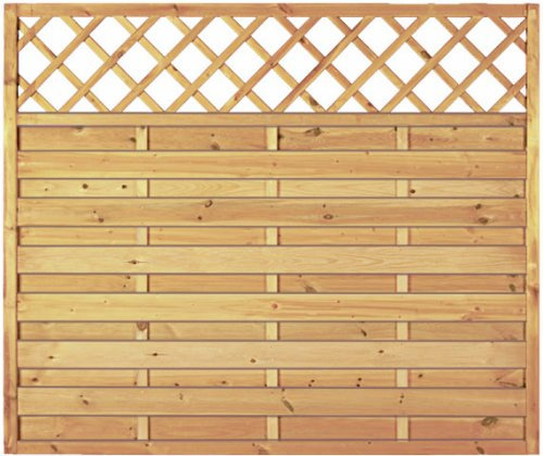 Unbekannt Lamellenzaun Rankzaun Essen B180 x H150 cm.