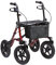 DIETZ REHA Produkte Freizeit-Rollator, Gehhilfe Leichtgewichtrollator nur 8,2 kg, Ankipphilfe faltbar & extra große Räder