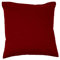 Hans-Textil-Shop Kissenbezug 40x40 cm Uni Bordeaux Rot Baumwolle Dekokissen Kissenhülle Couchkissen Sofakissen Deko Reißverschluss