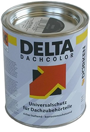 Dörken DELTA-DACHCOLOR Dachanstrich 2,5 Ltr./Dose, schiefergrau - 7991