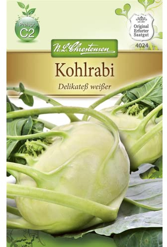 Chrestensen Kohlrabi 'Delikateß weißer'
