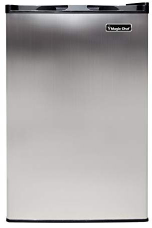 Magic Chef MCUF3S2 congelatore Libera installazione Verticale Nero, Acciaio inossidabile 85 L