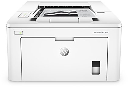 HP LaserJet Pro M203dw Laserdrucker (Schwarzweiß Drucker, WLAN, LAN, Airprint) weiß