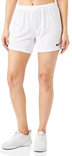 Nike Damen Park II Shorts, White/Black, XL
