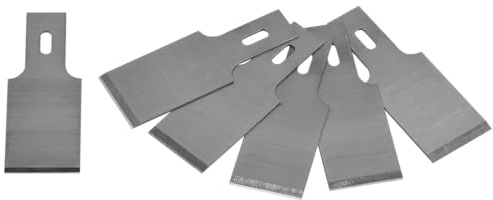 SW-Stahl 94862L Ersatzklingen 16 mm - 10 Stück Set für Schaber 94860L | Premium Klingen zum Schaben - 68 mm Länge und 16 mm Breite - Passgenaues Zubehör für Schabersatz - 10er Packung