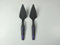 TUPPERWARE Griffbereit Tortenstück (2) schwarz-lila D163 Heber TOP-Tortenheber