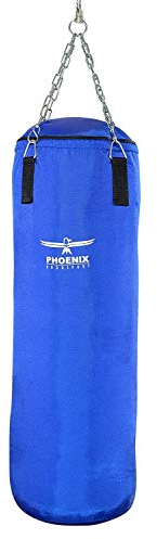 Phoenix Boxsack Gefüllt Nylon Blau 100cm