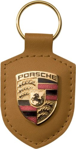 Porsche Llavero original con escudo de vehículo