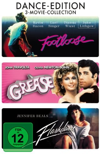 Footloose / Flashdance / Grease [3 DVDs]