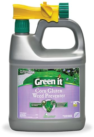 The Environmental Factor Green It Corn Gluten Weed Preventer, 64 oz