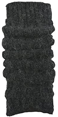 1 Paar Grobstrick-Stulpe mit Alpakawolle Legwarmers für Teenager und DamenCH-354 (anthrazit)