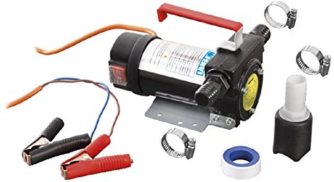 POMPA IN CORRENTE CONTINUA 12V PER TRAVASO GASOLIO OLI MINERALI FERVI 0755