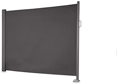 Seitenmarkise 'Slim' Sichtschutz Sonnenschutz Windschutz in verschiedenen Größen anthrazit oder cremeweiß