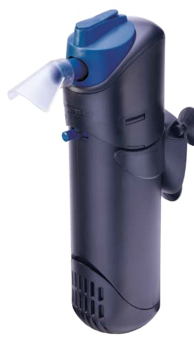Interpet Internal Aquarium Fish Tank PF3 Power Filter, Cleans Water, for Coldwater & Tropical Aquariums Up to 126 Litre