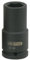 KS Tools 515.1428 3/4 Sechskant-Kraft-Stecknuss, lang, 28mm