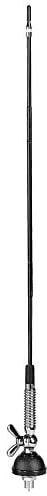 Albrecht T-27 67110, BNC-Glasfaser-Flexantenne für CB-Handfunkgeräte, Frequenz 27 MHz, Maximale Reichweite 100 W, Länge 60 cm