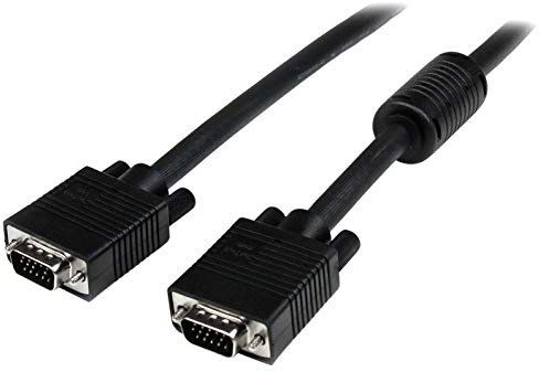 StarTech.com Cavo coassiale ad elevata definizione per monitor VGA a VGA a 15 pin HD15 maschio/maschio da 10m