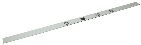 Smeg Dishwasher Front Panel Fillet. Genuine Part Number 764851590