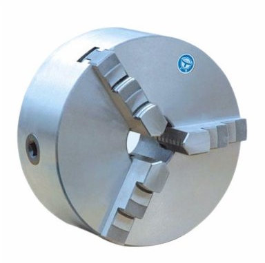 Gowe K11 80 Dreibacken-Bohrfutter, selbstzentrierend, Zylindermitte Befestigung für Drehmaschine Zubehör