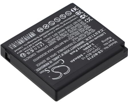 VINTRONS Li-ion BATTERY Pack Fits Panasonic Lumix DMC-FP8K, Lumix DMC-FS15K, Lumix DMC-FX48W, Lumix DMC-FS30