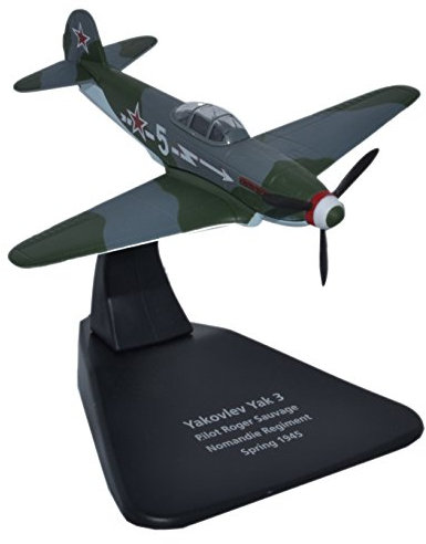 Oxford Diecast AC054 Yak 3 Normandie Regiment 1945