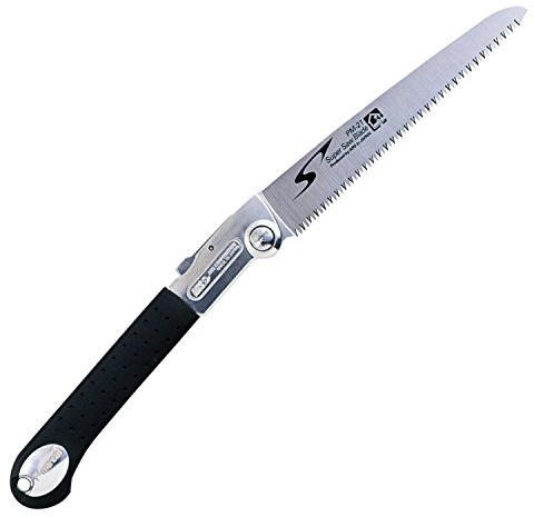 ARS 1261-00 PM-21 - Seghetto per potatura richiudibile, Lama in Acciaio, Colore: Nero/Cromato
