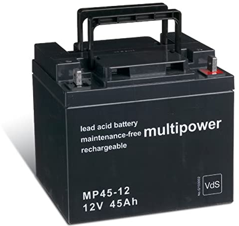 akku-net Bleiakku (multipower) MP45-12 VDs, 12V, Lead-Acid