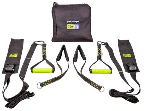 GoFit Gravity Straps mit Trainingshandbuch von