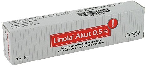 LINOLA akut 0,5% Creme 30 g