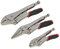 Sealey Ak6863 Locking Pliers Set 3Pc Quick Release