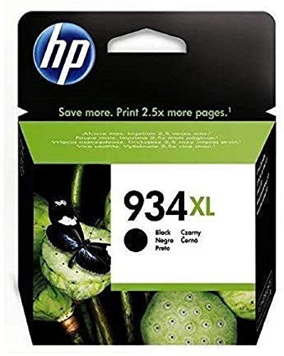 HP 934XL - C2P23AE BGY Ink Cartridges for Officejet 6812/6815/Officejet Pro 6230/6230 ePrinter/6830/6835, Noir