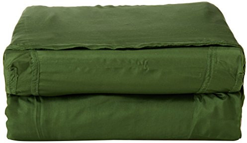 COCOON - Premium - MummyLiner - Seide - Dunkles Olivgrün - Regular