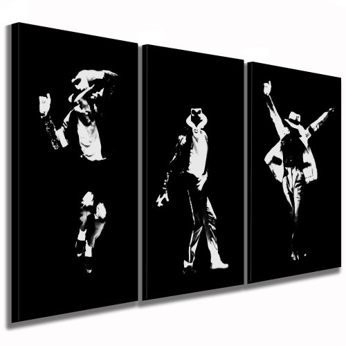 Michael Jackson 3 Bilder 120x60cm k. Poster Leinwandbild fertig auf Keilrahmen/Leinwandbilder, Wandbilder, Poster, Pop Art Gemälde, Kunst - Deko Bilder