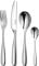 Robert Welch Stanton Bright, 24 Piece Cutlery Set for 6 People. Made from Stainless Steel. Dishwasher Safe.