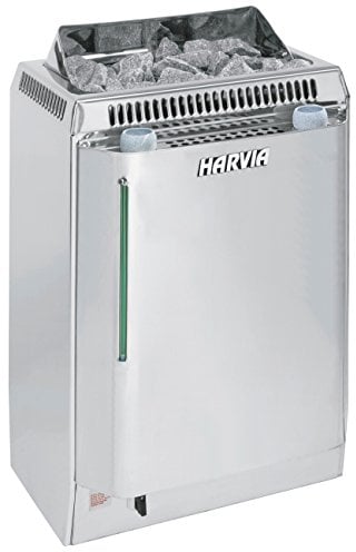 Harvia Topclass Saunaofen mit Verdampfer - KV80SE 8,0 kW wird separates Steuergerät benötig, Edelstahl