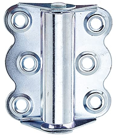 Alberts 341046 Scharnier | selbstschließend | galvanisch blau verzinkt | 70 x 65 x 22 mm
