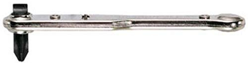 General Tools 807SX 1/4-Inch Straight and No. 2 Crosspoint Ratchet Offset Screwdriver