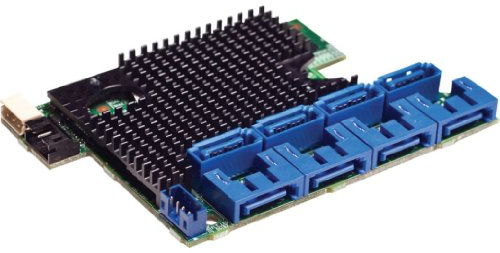 Intel Integrated RAID Module RMS2AF080 - Speichercontroller (RAID) - 8 Sender/Kanal - SATA 3Gb/s/SAS 6Gb/s - 6 GBps - RAID 0, 1, 5, 10, 50