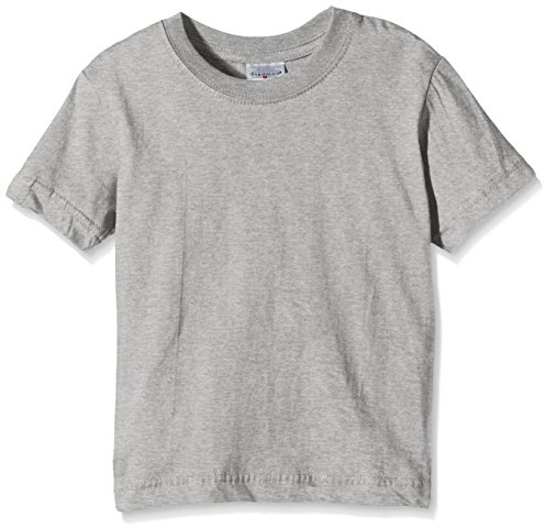 Stedman Apparel Boys Classic-T/ST2200 Short Sleeve T-Shirt, Grey Heather, 7 Years (Manufacturer Size:Small)