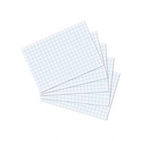 300 Karteikarten in A7 weiß kariert von Herlitz [Sparpaket]