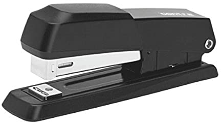 Centra Heftgerät HSM, 20 Blatt Bürotacker aus Metall, für 24/6 und 26/6 Heftklammern, Schwarz, 623671