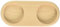 Zassenhaus 0000036015 Mühlenuntersetzer, Holz, natur, 1,4 x 7,6 x 16 cm