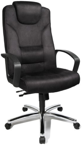 Topstar 7819TA3 Chefsessel Comfort Point 50, Bezugsstoff Microfaser anthrazit
