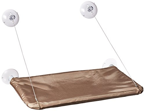 Kerbl 81554 Fensterhängematte Sunny Seat, 56 x 30 cm, beige